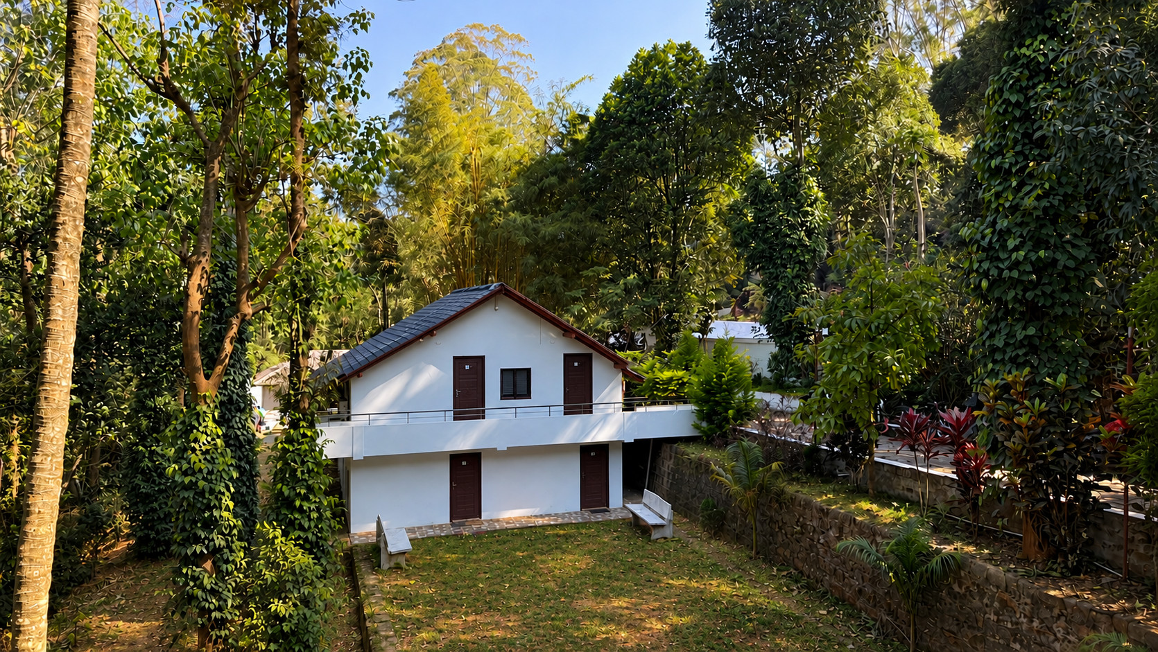 ABCD block amid the plantation